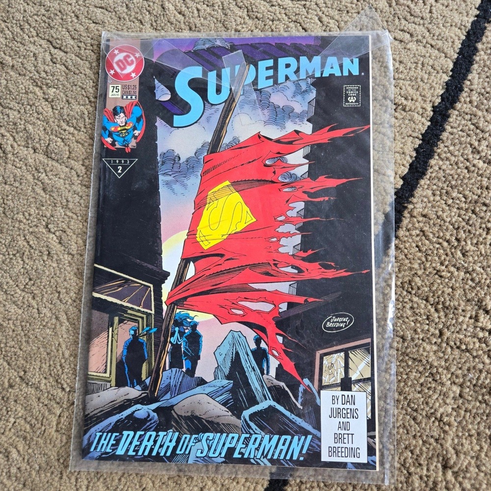 DC Comics Superman 75 Death of Superman & Adventures of Superman 500 Sealed Set